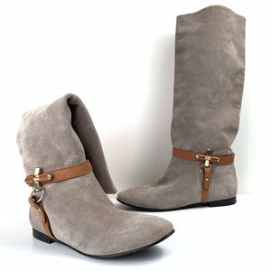 Authentic Bruno Ricci for Diane B. Suede boots!